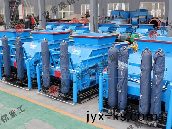 铁矿石用对辊破碎机