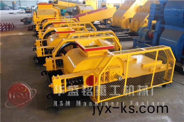 双齿辊破碎机现场案例