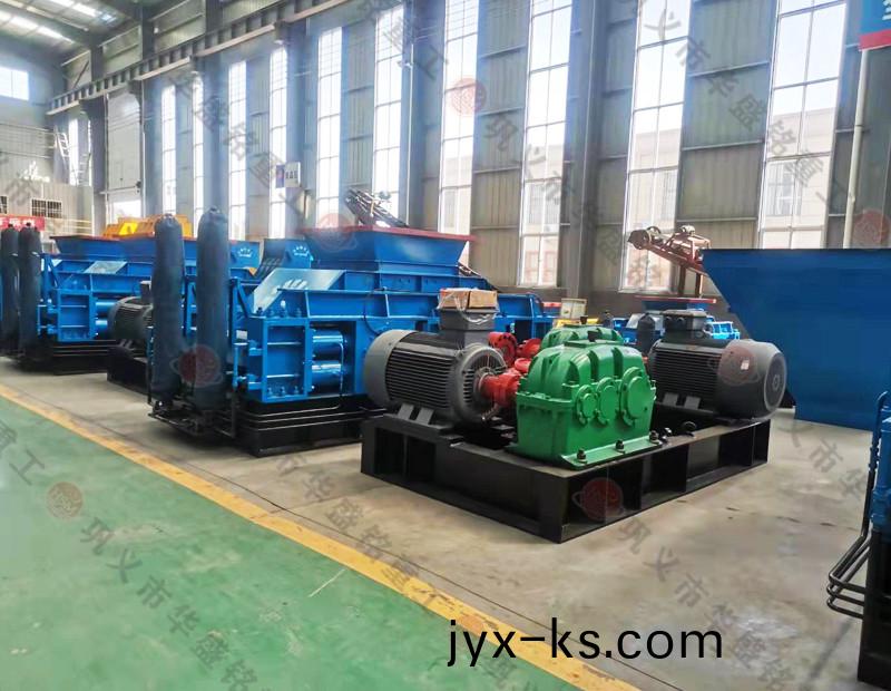 液压对辊破碎机